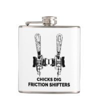 Chicks Dig Friction Shifters Bicycle