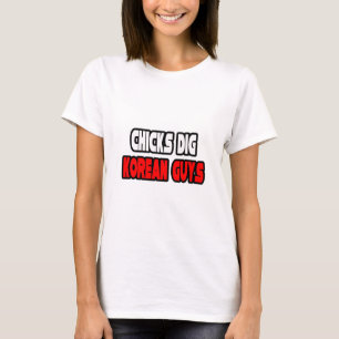 Chicks Dig Korean Guys T-Shirt