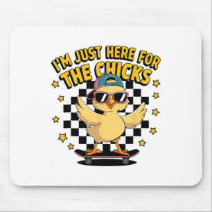 Chicks Dig Me Easter Toddler Boys Men Happy Easter Mouse Mat
