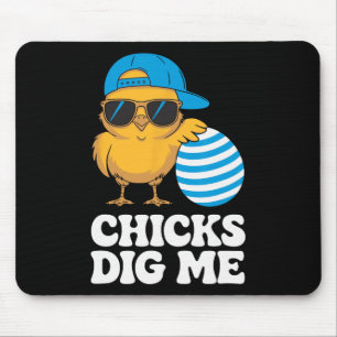 Chicks Dig Me Easter Toddler Boys Men Kids Happy E Mouse Mat