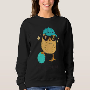 Chicks Dig Me Teen Toddler Boy Easter Kids Men Fun Sweatshirt