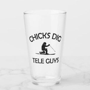 Chicks Dig Tele Guys Glass