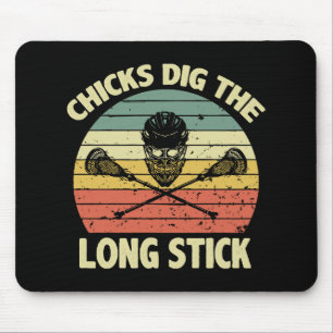 Chicks Dig The Long Stick Mouse Mat