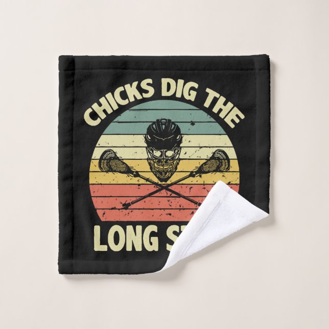 Chicks Dig The Long Stick Wash Cloth (Wash Cloth)