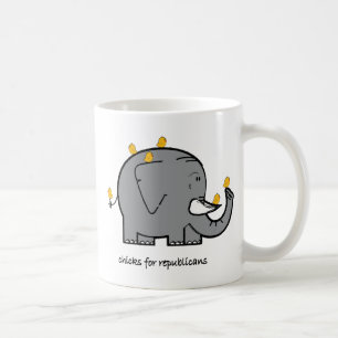 chicks for republicans mug