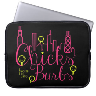 Chicks from the Burbs 15" Laptop Sleeve
