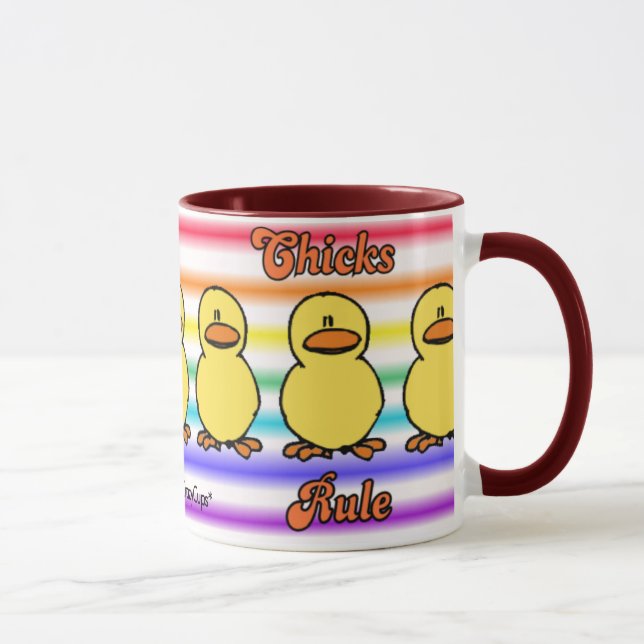 Chicks Rule 2 Mug (Right)