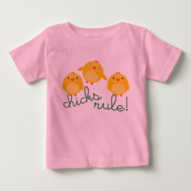 CHICKS RULE! - t-shirt (Front)