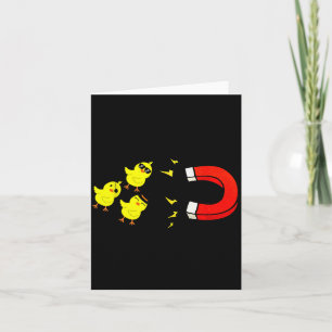 Chicks With Magnet Funny Halloween Chick Magnet Va Card