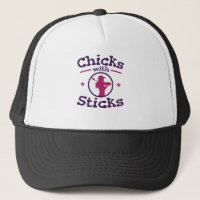 Chicks with Sticks Golf Golfing Golfer Women