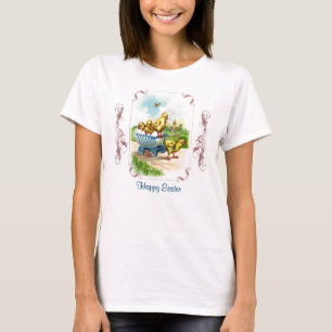 Chicky Wagon Easter Women's Shirt