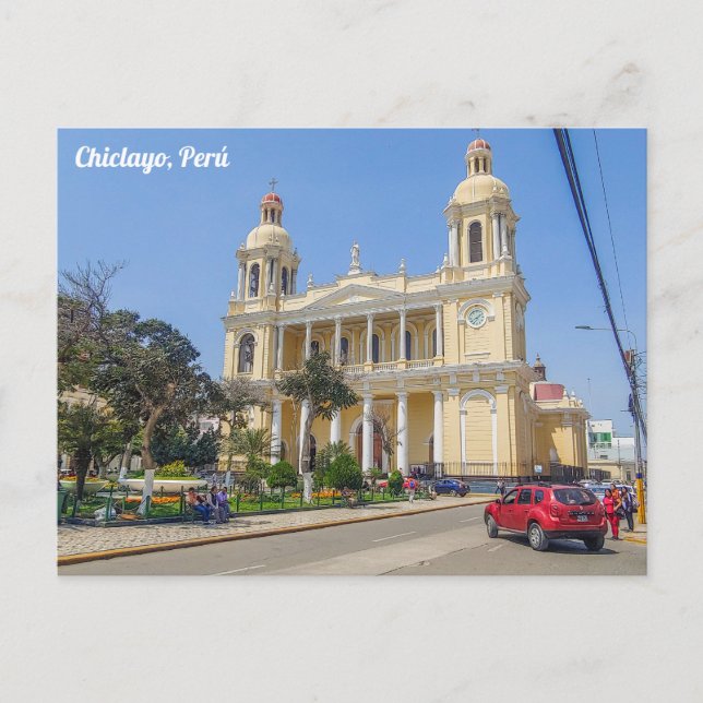 Chiclayo, Lambayeque, Perú  Postcard (Front)
