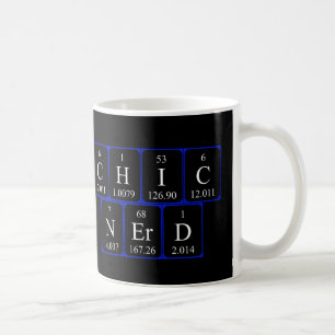ChicNerd periodic table phrase mug