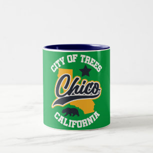 Chico, California Two-Tone Coffee Mug