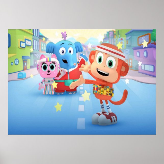 Chico friends bon bon poster (Front)