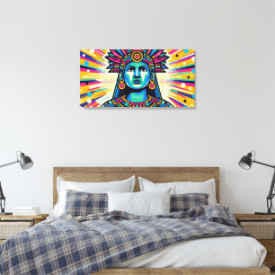 Chicomecōātl 8 canvas print