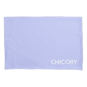 Chicory Flower blue colour name Pillowcase