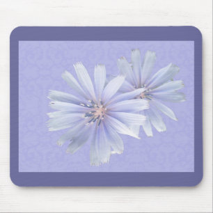 Chicory Wildflower Mouse Mat