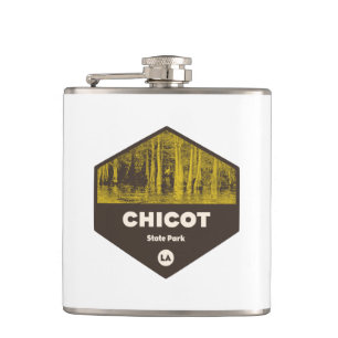 Chicot State Park Louisiana Hip Flask