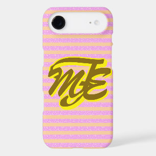ChicPink Monogram Geometric