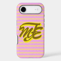 ChicPink Monogram Geometric