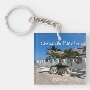 Chicxulub Puerto, Mexico - Acrylic Keychain