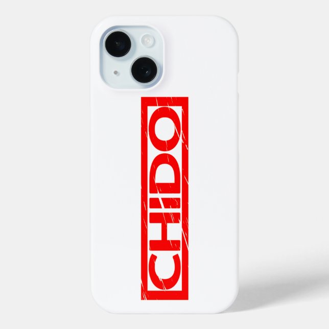Chido Stamp Case-Mate iPhone Case (Back)