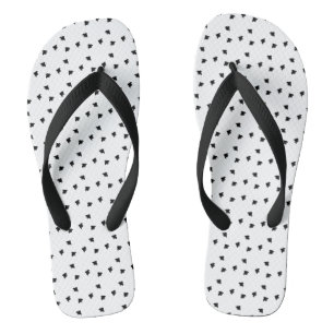 Chidori (many birds) pattern traditional japanese flip flops