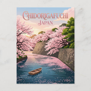 Chidorigafuchi Park Japan Postcard