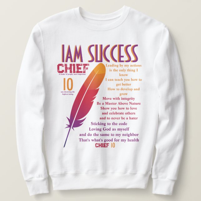 CHIEF 10 SWEATSHIRT (Design Front)
