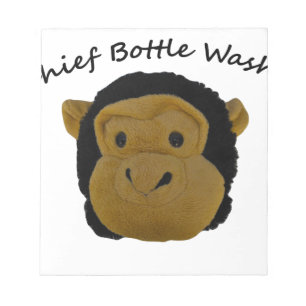 Chief Bottle Washer Notepad