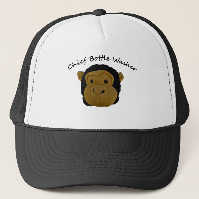 Chief Bottle Washer Trucker Hat (Front)