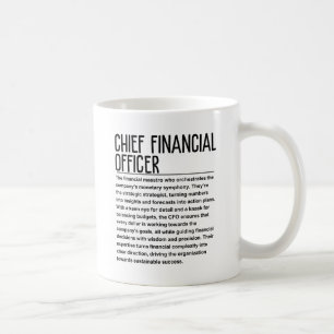 Chief financial officer coffee mug
