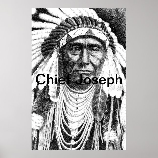 Chief Joseph 1 Posters-Prints Poster (Front)