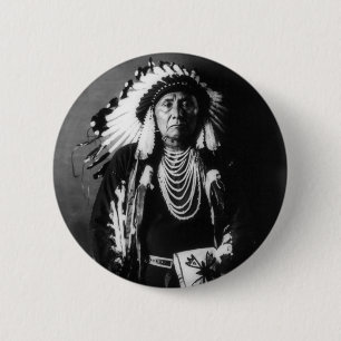 Chief Joseph 6 Cm Round Badge