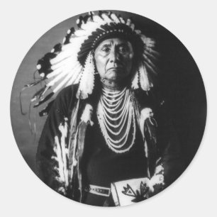 Chief Joseph Classic Round Sticker