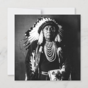 Chief Joseph Magnetic Invitation