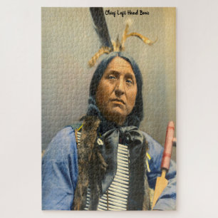Chief Left Hand Bear Jigsaw Puzzle