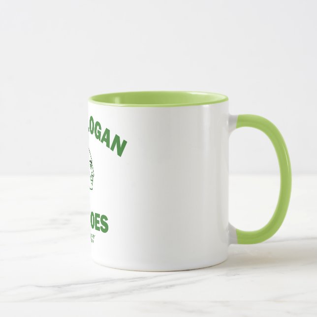 Chief Logan 15 oz ringer mug (Right)