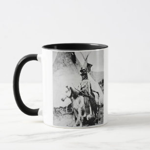 'Chief Looking Glass', c.1875 (b/w photo) Mug