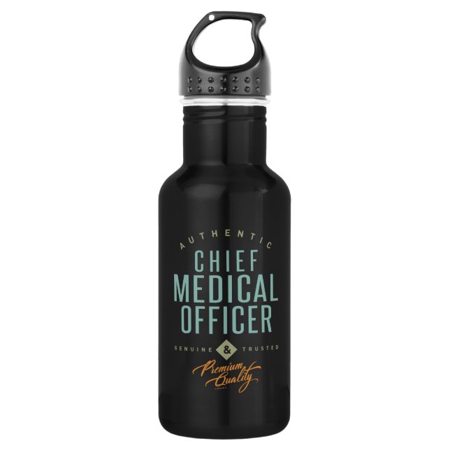 Chief Medical Officer 532 Ml Water Bottle (Front)