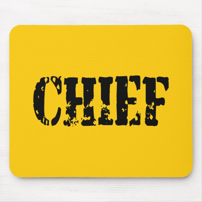 CHIEF MOUSE MAT (Front)