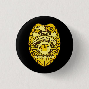 Chief Of Kitchen Police Badge