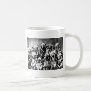 Chief Red Cloud & Other Chiefs, 1899 Coffee Mug