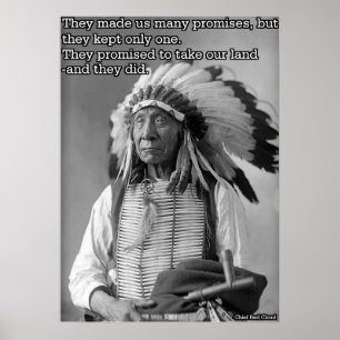 Chief Red Cloud Quote Poster