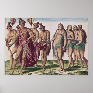 Chief Satouriona and his Wife go for a Walk Poster