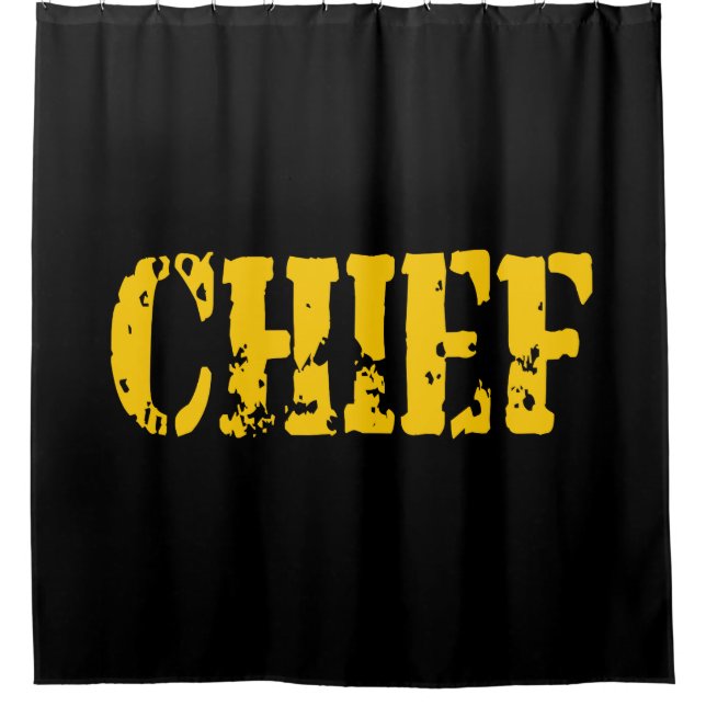 CHIEF SHOWER CURTAIN (Front)