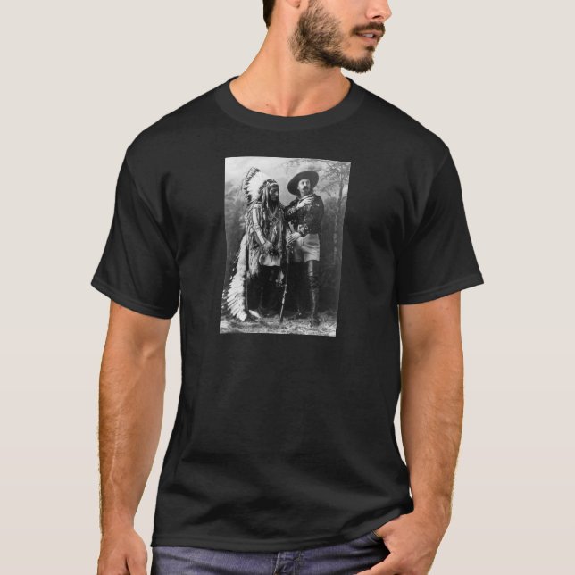 Chief Sitting Bull and Buffalo Bill 1895 T-Shirt (Front)
