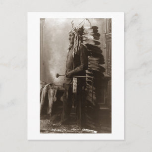 Chief Sitting Bull - Vintage Postcard