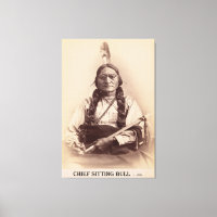 Chief Sitting Bull With Eyeglasses c. 1881
